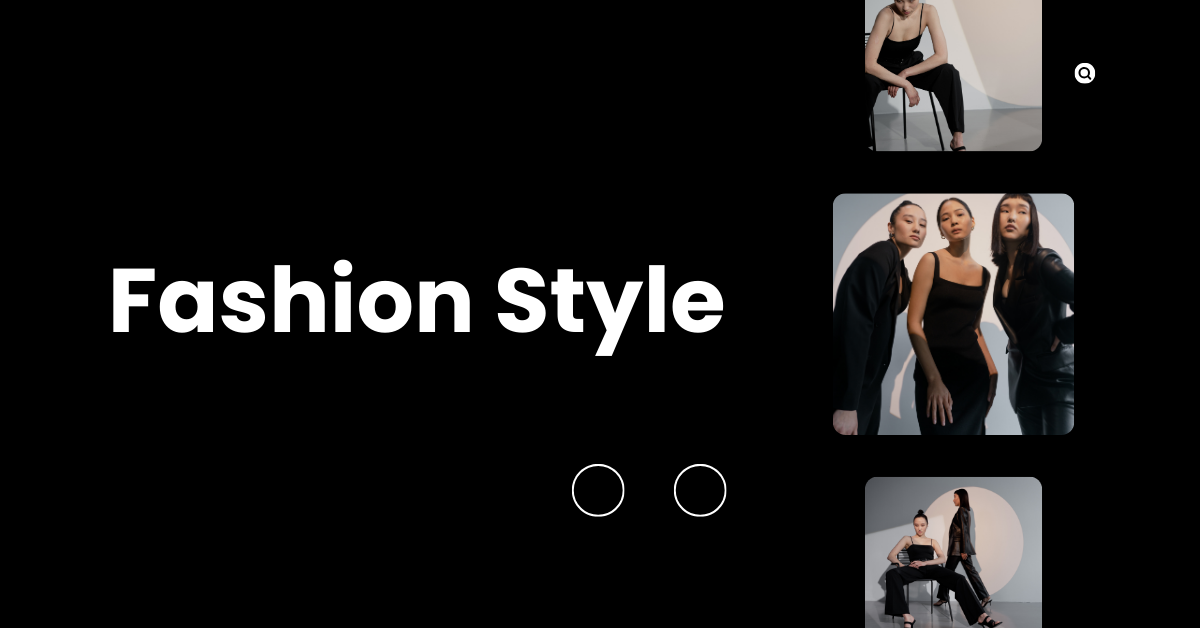 Screenshot of a fashion app showcasing various styles and trends in a user-friendly interface.