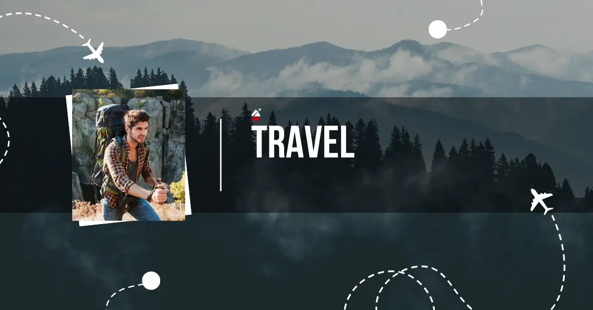 A travel-themed WordPress layout showcasing vibrant visuals and intuitive design,